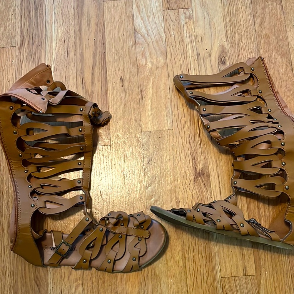 Tall sandals